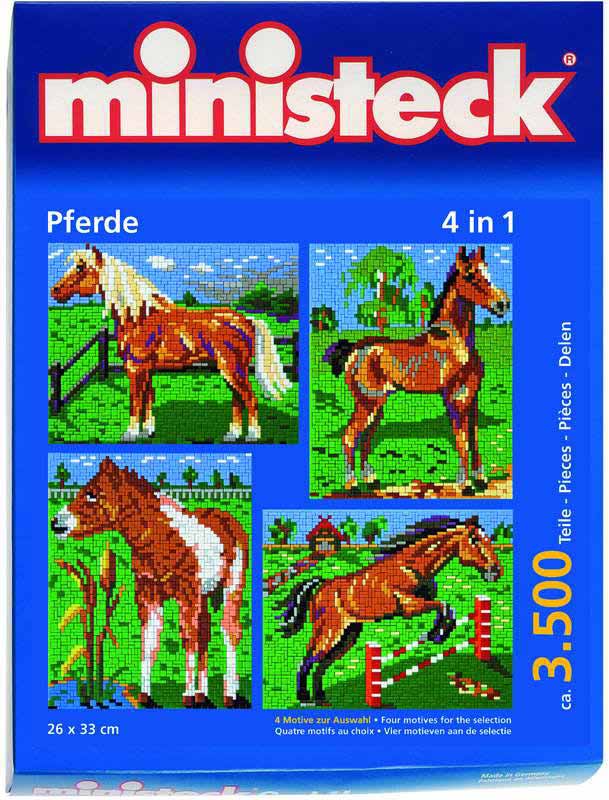 Ministeck MC31301 Ministeck Paarden 4 in 1