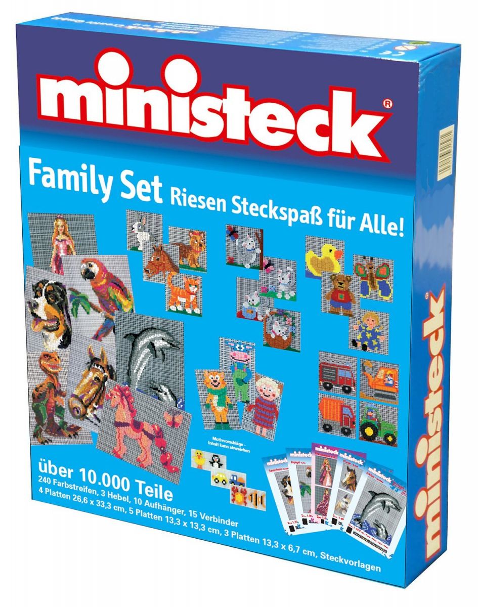 Ministeck MC31425 Ministeck Familiebox, 10000+ stukjes