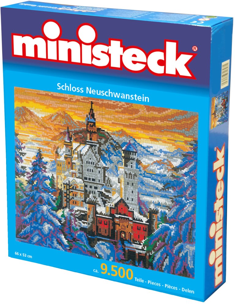 Ministeck MC31832 Ministeck Neu Schwanstein, ca. 9.500 stukjes, 66 x 53 cm