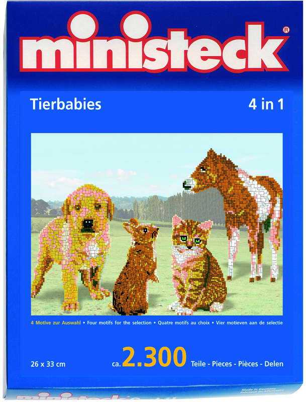 Ministeck MC32787 Ministeck Dierenjongen 4-in-1 (2300-delig)