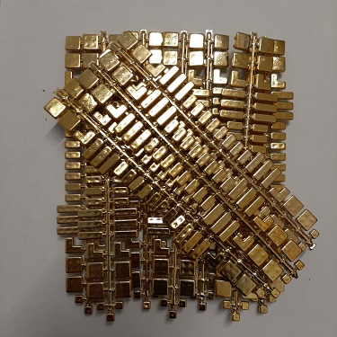 Ministeck MC630_10 10 x kleurstrip 630 metallic goud (40055)